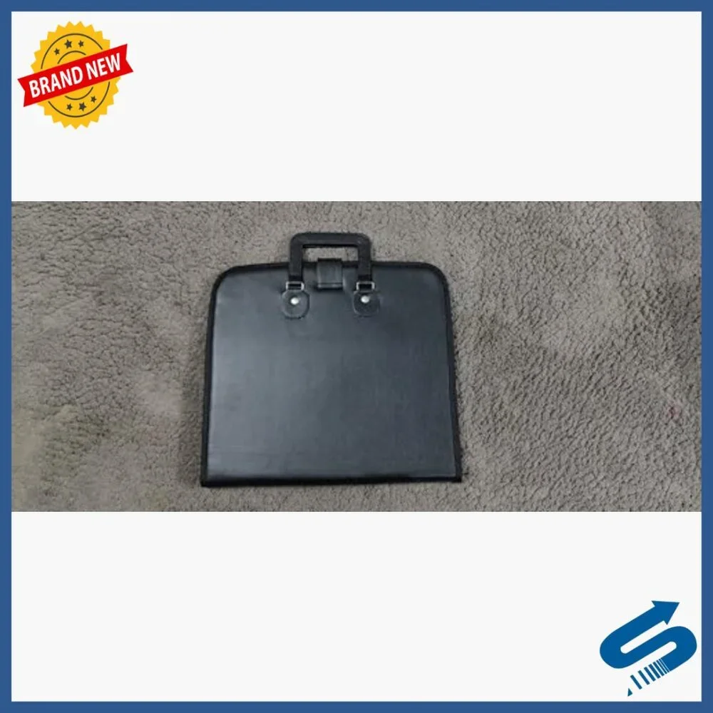 Masonic Apron Case 16x18 Hard-Sided Faux Leather Storage